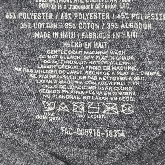 Disney Funko Pop! Tees Kingdom Hearts Graphic T-Shirt Size Sm Cartoon‎ Anime - Picture 11 of 12